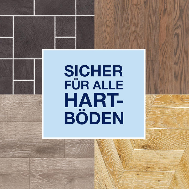 Bona Wischmopp Bezug Set mit 3 Wischbezügen, Mikrofaser Reinigungs-Pad mit Zwei-Zonen-Design für all