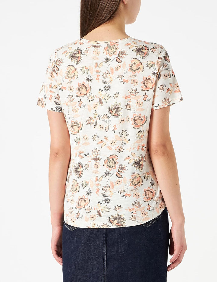 PART TWO Damen Gesinapw Ts Relaxed Fit T-Shirt, XS Arabesque Ornament Print