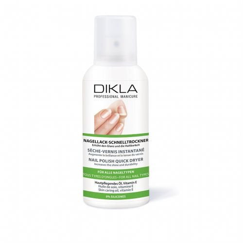 DIKLA Nagellackschnelltrockner 100 ml - trocknet den frisch aufgetragenen Nagellack sekundenschnell
