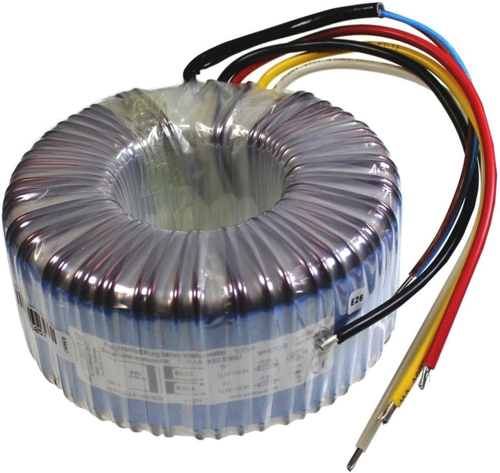 Sedlbauer Ringkerntrafo Transformator 500VA 2x30V für Audio, Industrie, Halogen und Schienensysteme