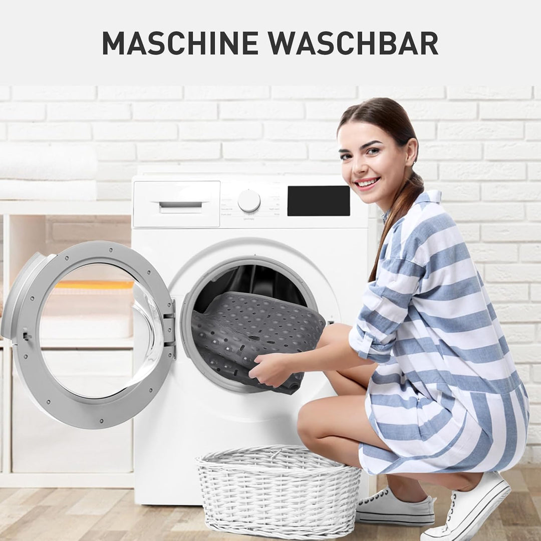 XIYUNTE Gross Duschmatte rutschfest Anti Schimmel - 70x70cm XL Quadratische rutschfeste Duschmatten