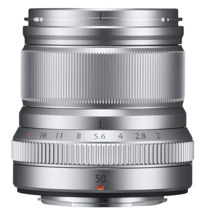 Fujifilm FUJINON XF50mm F2 R WR Objektiv silber silber Single, silber Single