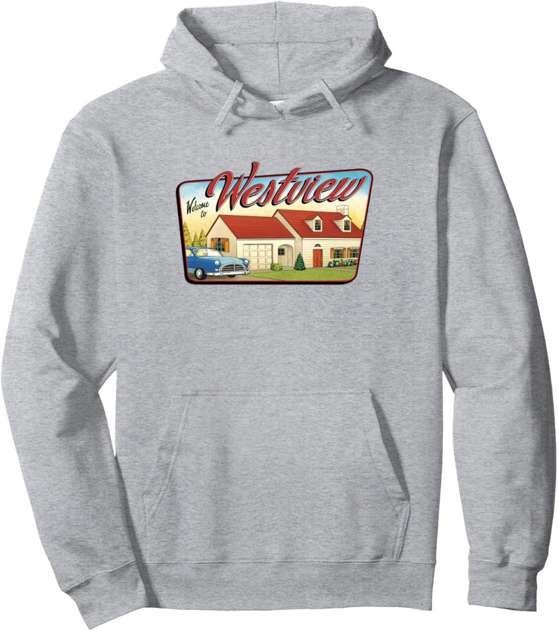 Marvel WandaVision Welcome To Westview Pullover Hoodie