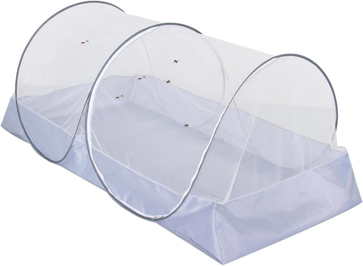 Moskitonetz Zelt, Faltbares Moskitonetz für Einzelbett, Pop-up Moskitonetz Bett für Camping Parks, T