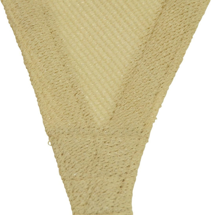 10T Emerson Dreieck Tarp 5m Sonnensegel wetterbeständig, atmungsaktiv, 90% UV Schutz, Sonnenschirm