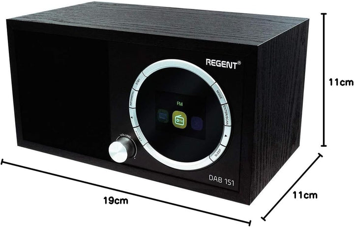 Ferguson Regent Dab+151 Digitalradio DAB Plus Radio mit Bluetooth Lautsprecher FM/DAB/DAB+ Radio UKW