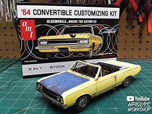 Unknown AMT 1964 Olds Cutlass F-85 Cabrio Modellbausatz Massstab 1:25
