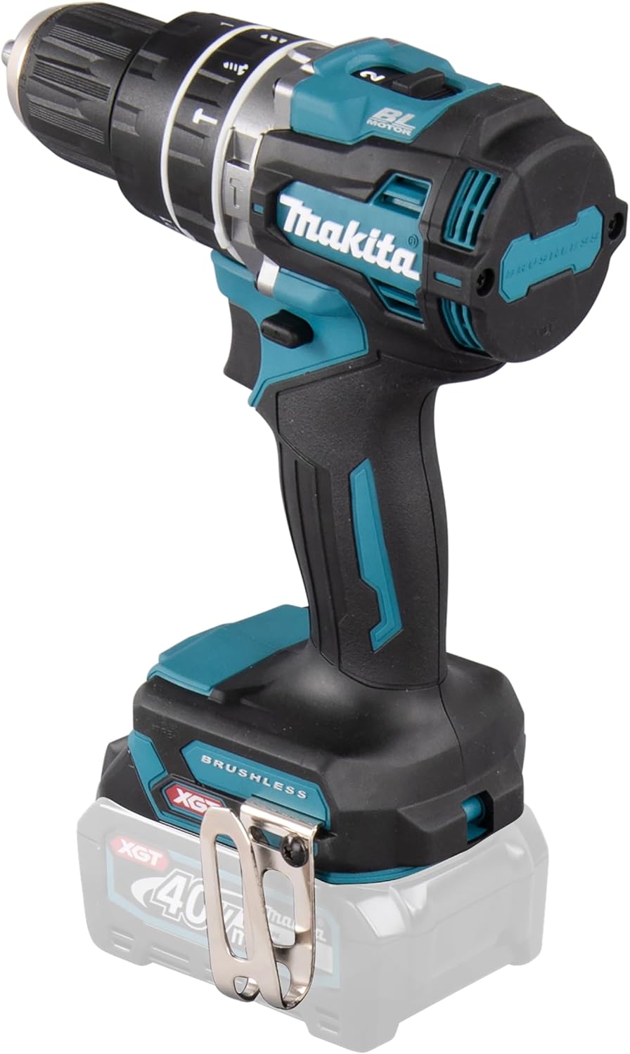 Makita HP002GZ Akku-Schlagbohrschrauber 40V max. (ohne Akku, ohne Ladegerät), Petrol, Akku-Schlagboh