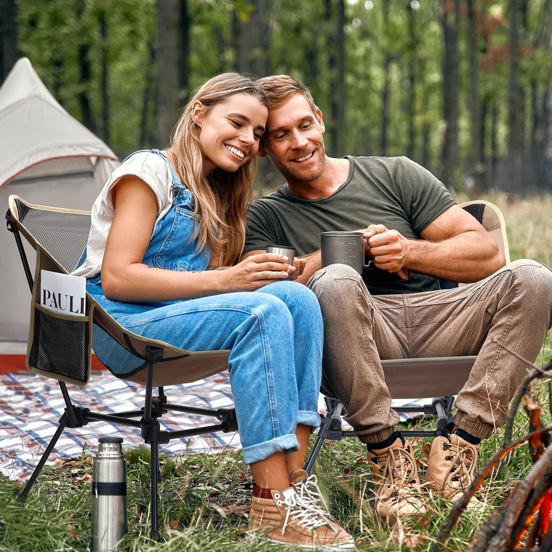 Sportneer Campingstuhl Faltbar Camping Stuhl Tragbarer Campingstühle 150Kg Faltstuhl Ultraleichter P