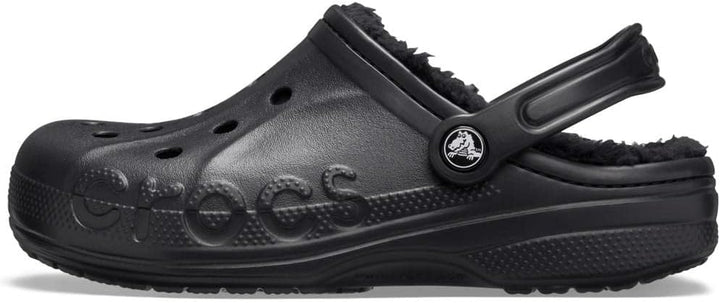 Crocs Unisex Baya Lined Clog 36/37 EU Schwarz, 36/37 EU Schwarz