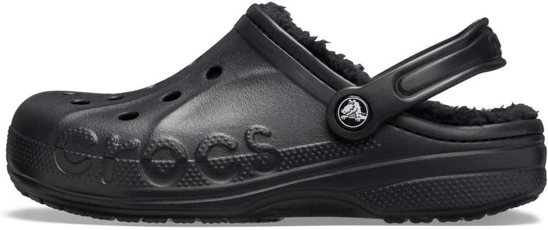 Crocs Unisex Baya Lined Clog 36/37 EU Schwarz, 36/37 EU Schwarz