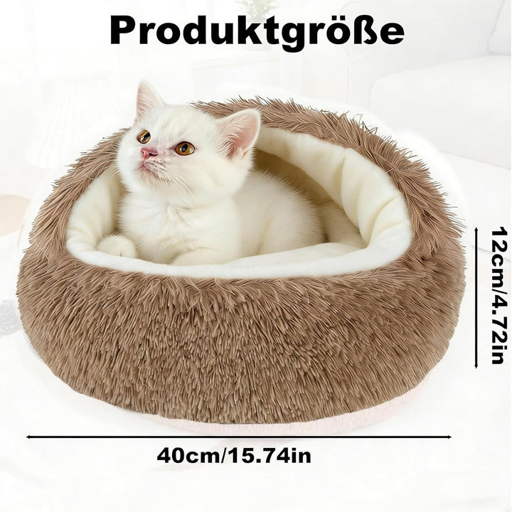 1 Stück Katzenbett Flauschig, Katzen Höhle, Kuschelhöhle Katze,Weiches Katzenhöhle, Ideal Für Kleine