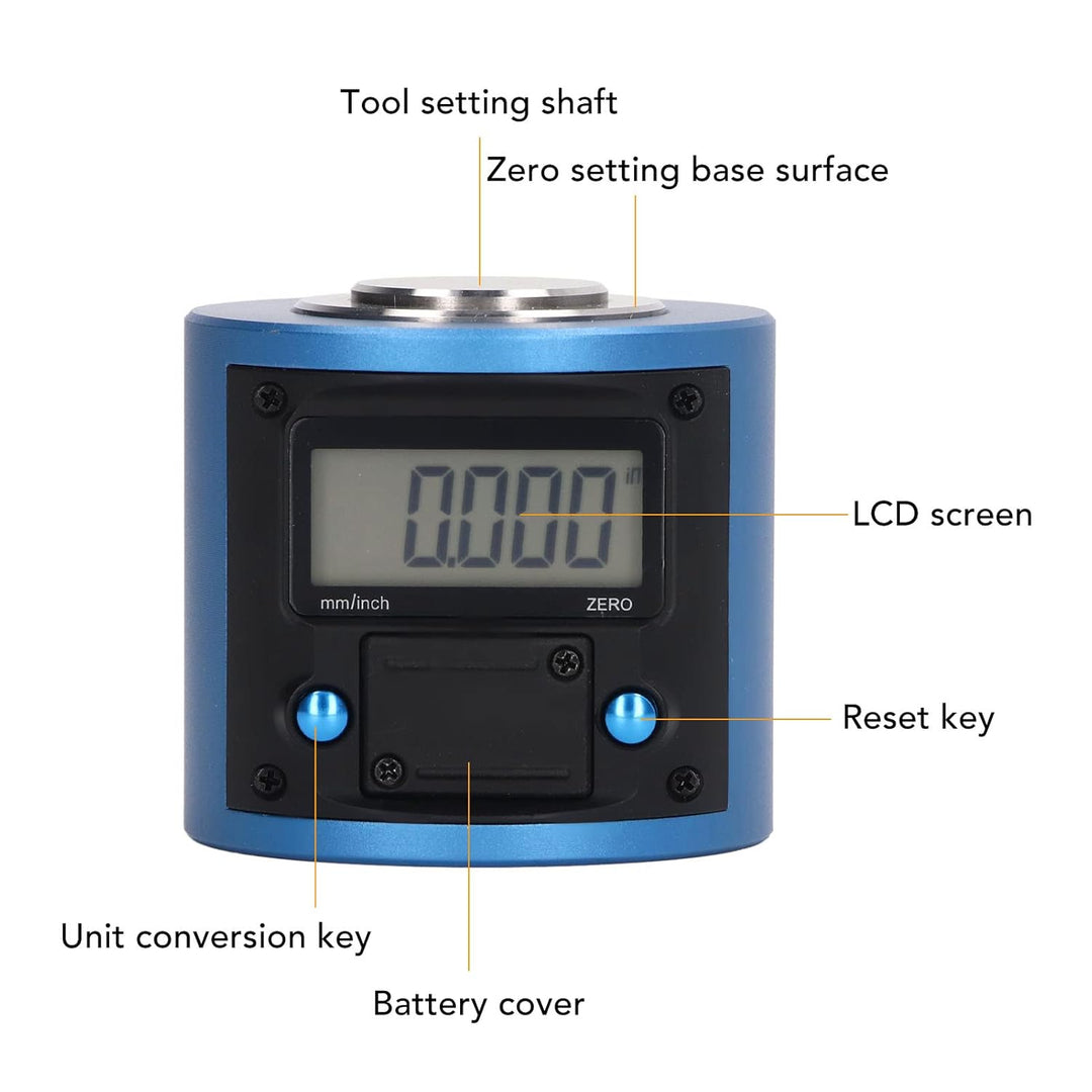 Z-Achsen-Werkzeugeinstellgerät, Empfindlich, Präzise, grosse Reichweite, Wasserdichtes LCD-Display