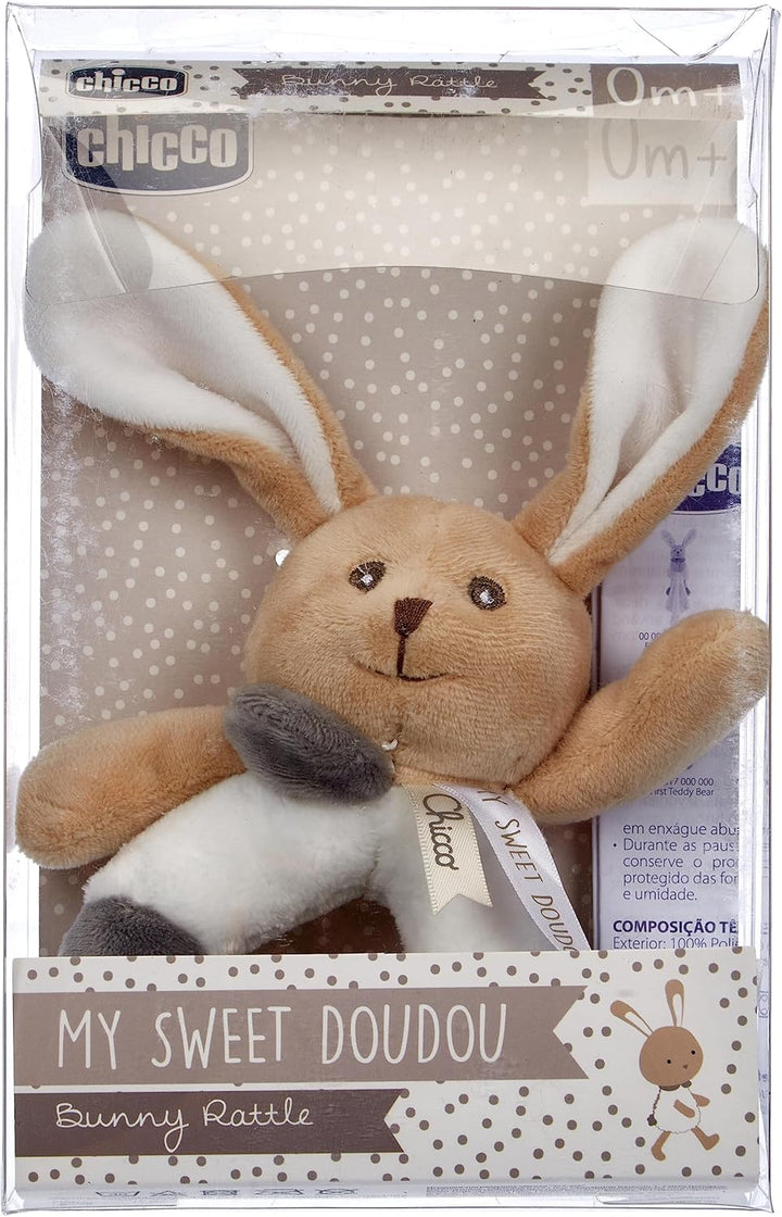 Chicco 00009616000000 Häschen-Rassel, beige, beige