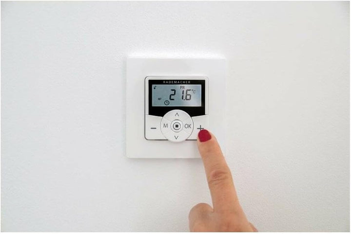 Rademacher DuoFern Raumthermostat (2. Generation) 9485-1, Funk-Thermostat, für Heizkörper und Fussbo