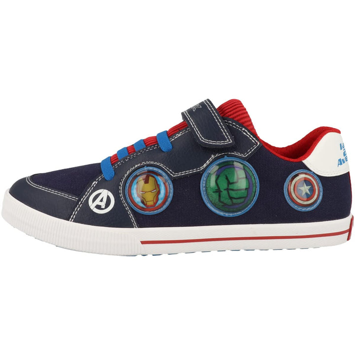 Geox Jungen J Kilwi Boy Sneaker 26 EU Navy Red, 26 EU Navy Red