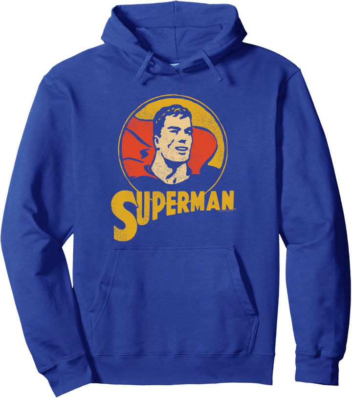 Superman Super Circle Pullover Hoodie