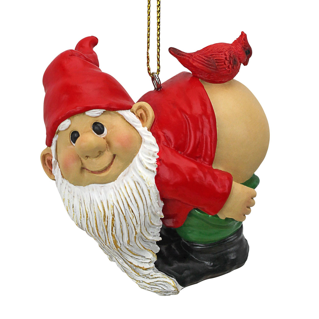 Weihnachtsverzierung - Gartenzwerge Figur - Loonie Moonie Gnome - Frech Mooning Zwerge Statuen, Loon