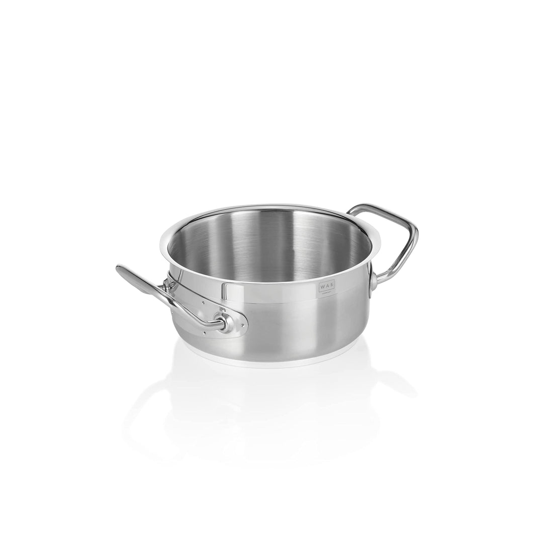 Bratentopf Cookware 21, Ø 16 cm, Chromnickelstahl 18/10 16 cm Grau, 16 cm Grau