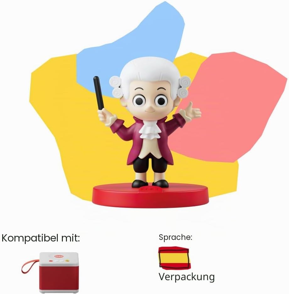 FABA Sound Charakter - süsse Symphonie von Mozart - Lieder - Spielzeug, pädagogische Inhalte, Spanis