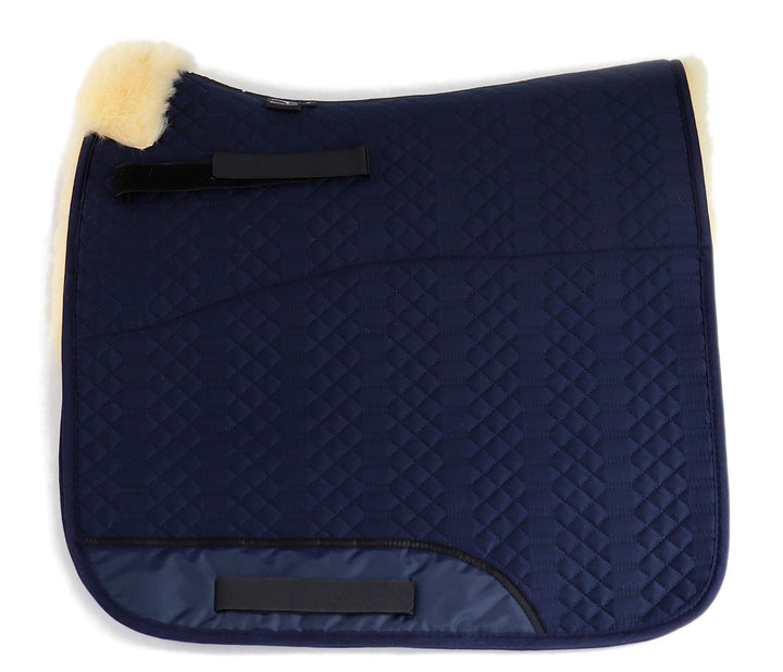 Engel Reitsport Lammfell Schabracke Half Lined SCHABRA1-D-MAR-MED Steppstoff Marineblau Fell med. Dr