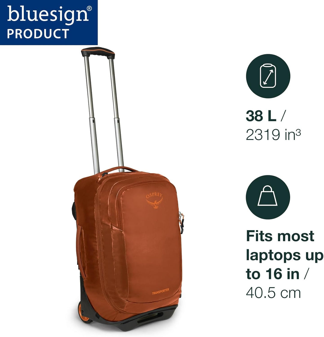 Osprey Unisex – Erwachsene Rolling Transporter Carry-On Duffel Bag Einheitsgrösse Schwarz, Einheitsg