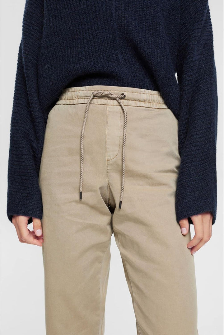 ESPRIT Damen 992EE1B331 Hose, 260/LIGHT Taupe, 30W / 30L