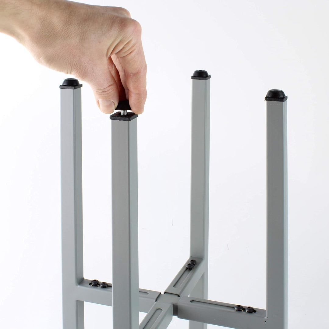 1x Natural Goods Berlin Design Pflanzenständer X-FORM aus Metall grössen-verstellbare Blumentreppe f