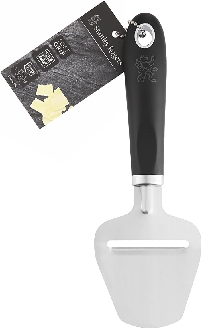Stanley Rogers Käsehobel 21,5 cm, Küchenhelfer mit ergonomischen Premium-Softtouch-Griff, Käsehobel