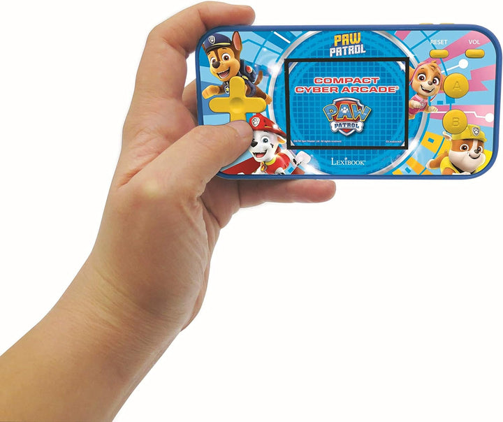Lexibook JL2367PA Paw Patrol Helfer auf Vier Pfoten Chase Compact Cyber Arcade Tragbare Spielkonsole