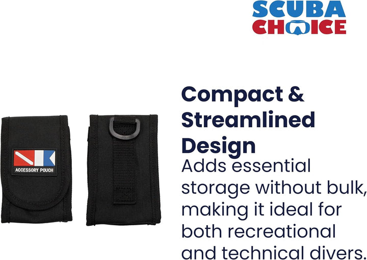 Scuba Choice Scuba Diving BCD Utility Accessory Pouch Bag