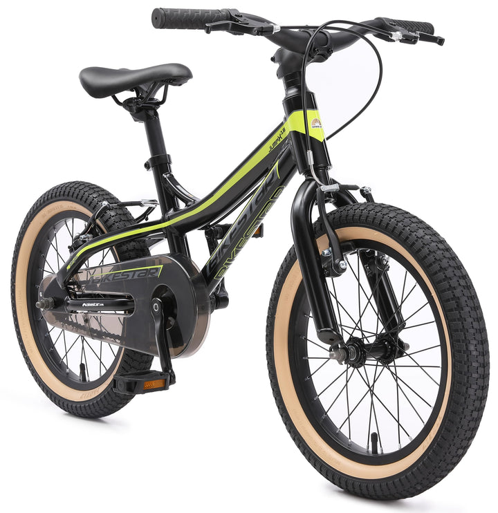 BIKESTAR Kinder Fahrrad Aluminium Mountainbike mit V-Bremse für Mädchen und Jungen ab 4-5 Jahre | 16