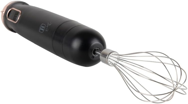 Berlinger Haus Stabmixer mit Zubehör 6 Stück Black Rose Collection BH-9561, Black Rose