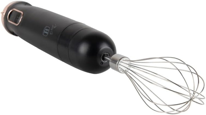 Berlinger Haus Stabmixer mit Zubehör 6 Stück Black Rose Collection BH-9561, Black Rose