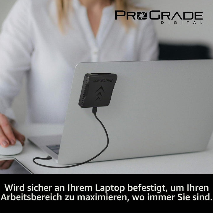 CFast und SD UHS-II Speicherkartenleser mit zwei Steckplätzen von ProGrade Digital | USB 3.2 Gen 2 f