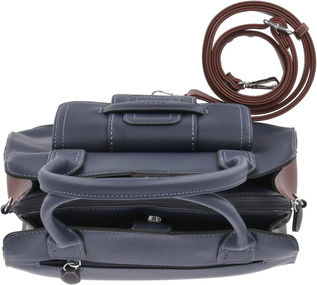 Gabor Damen Anouk Shopper Mixed Maritim, Mixed Maritim