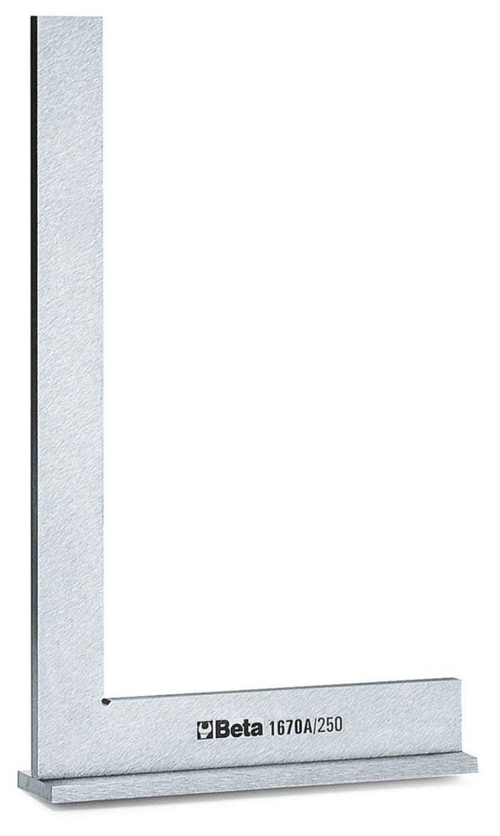 Beta 1670A 200 - Winkel mit anschlag, aus stahl, geschliffen 200 mm, 200 mm