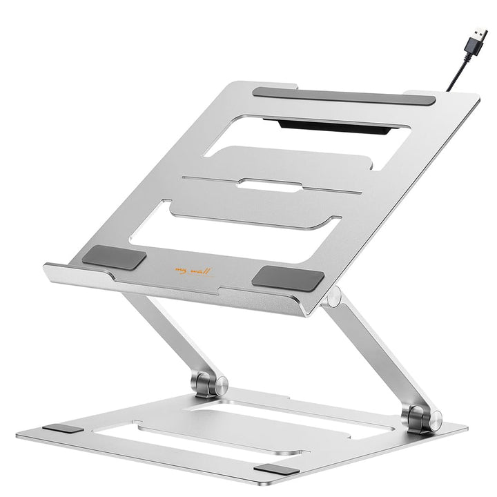 myWall Laptop Ständer HT17L, Ergonomische Laptop-Halterung für den Schreibtisch, Notebook und MacBoo