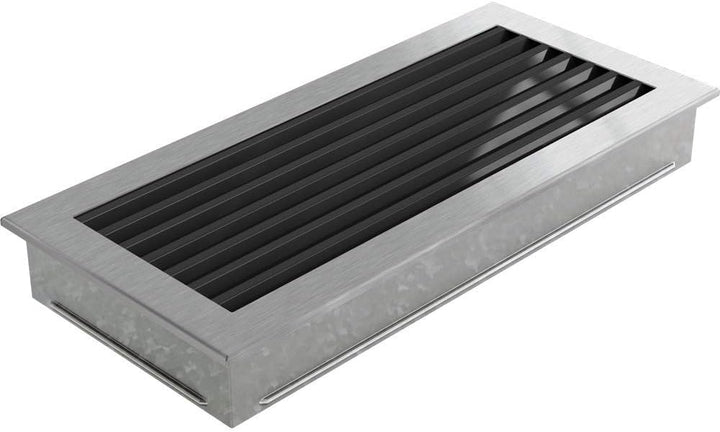 KRATKI Lüftungsgitter Kamingitter Fresh 17cm x 37cm geschlieffen 17 x 37 cm Geschliffen, 17 x 37 cm