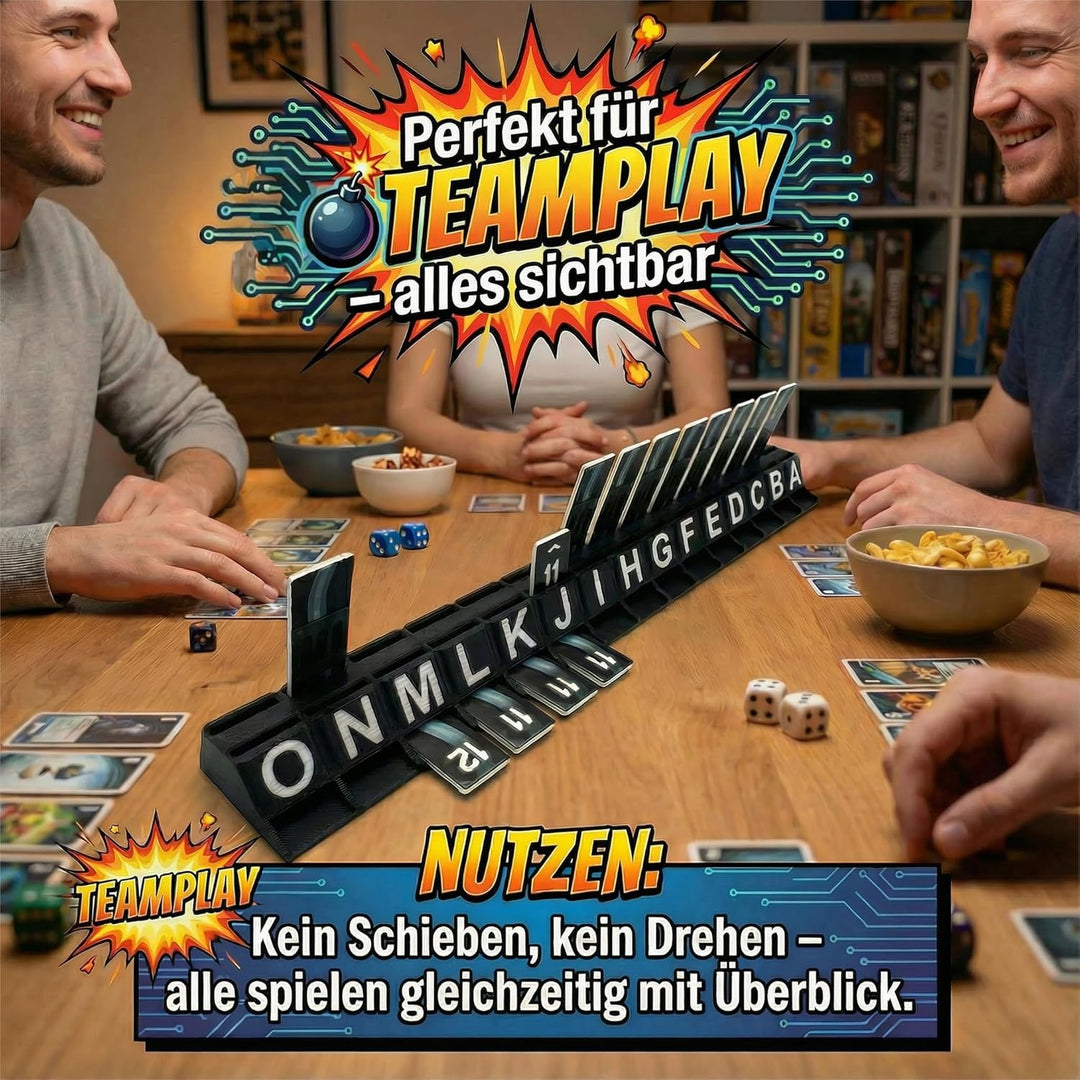 Kabelhalter passend für Bomb Busters – 5 Stück Organizer für Kabelplättchen – Kompatibel mit Spiel d