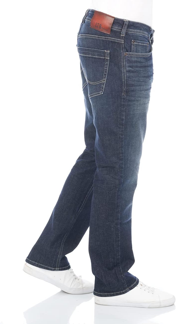 LTB Herren Jeans Hose PaulX Straight Fit Jeanshose Basic Baumwolle Denim Stretch Blau Schwarz w28 w2