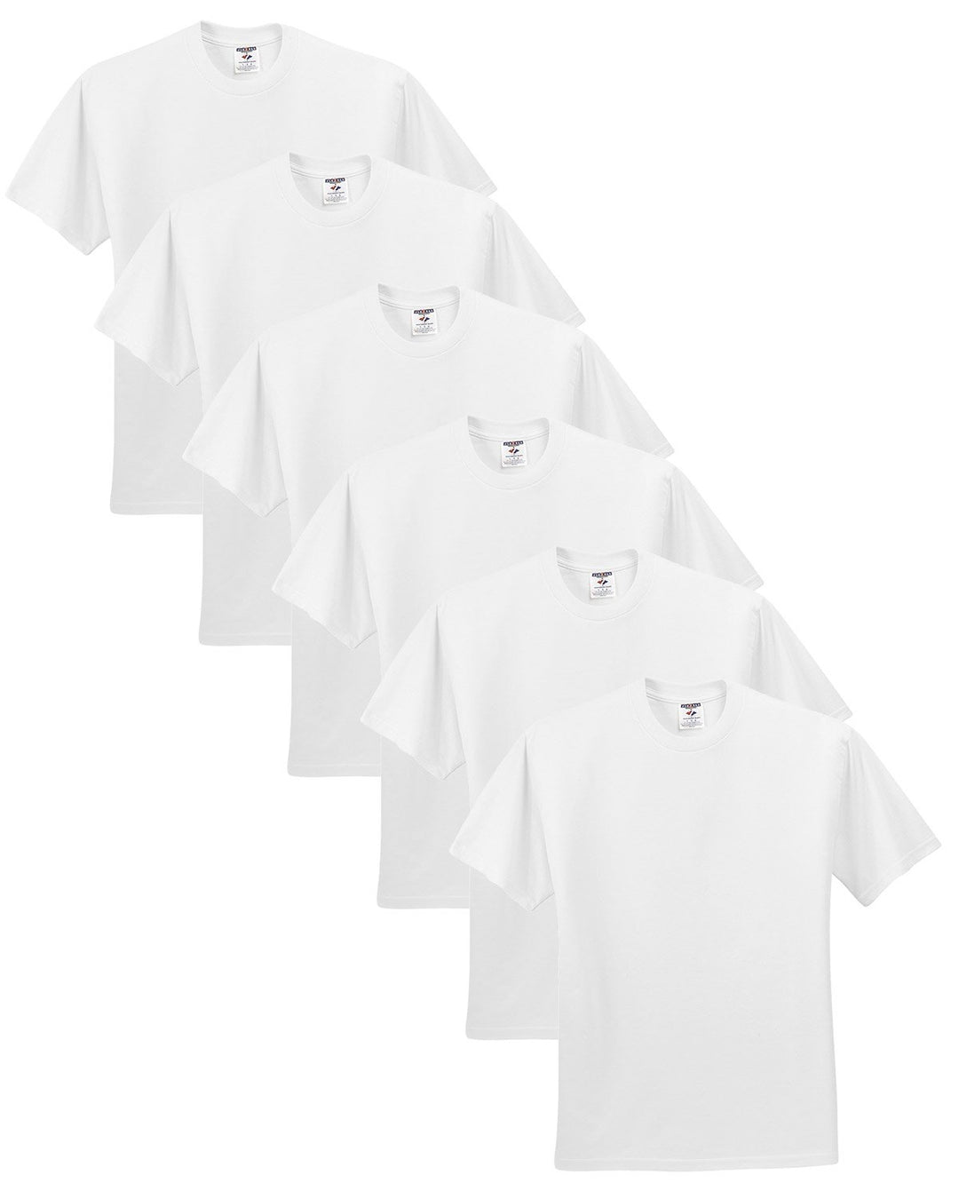 Kectelly Men's Heavyweight Blend T-Shirt (Pack of 6)