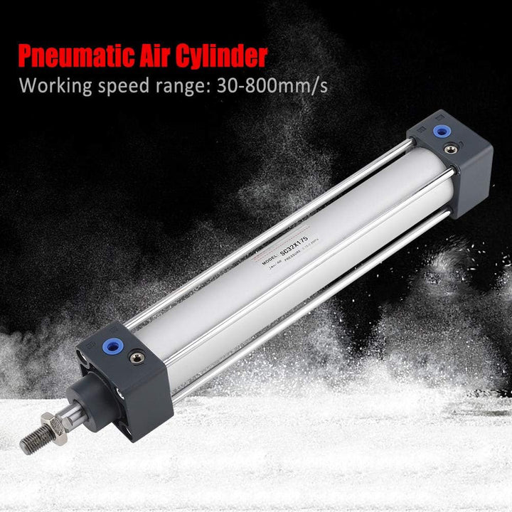 SC Standardzylinder Geschraubte Kolbenstange Pneumatische Druckluftflasche Dual Aktion 32mm Bohrung