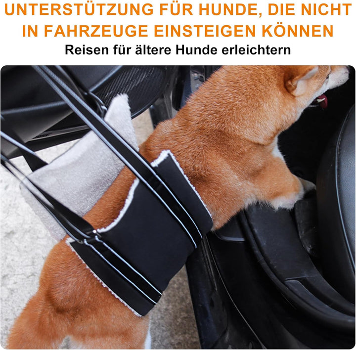 Tragehilfe Hund Einstellbare Hunde Tragehilfe Gross Hund Hinten Lift Support Geschirr für Kleine, Mi