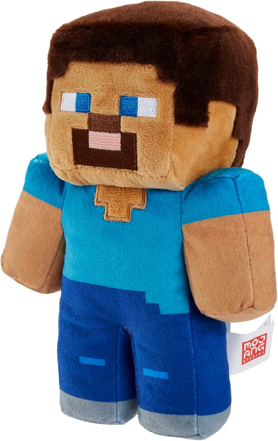 Mattel Steve Minecraft - Plüschfigur 21 cm, kuschelig & ideal zum Sammeln, Geschenk für Minecraft-Fa