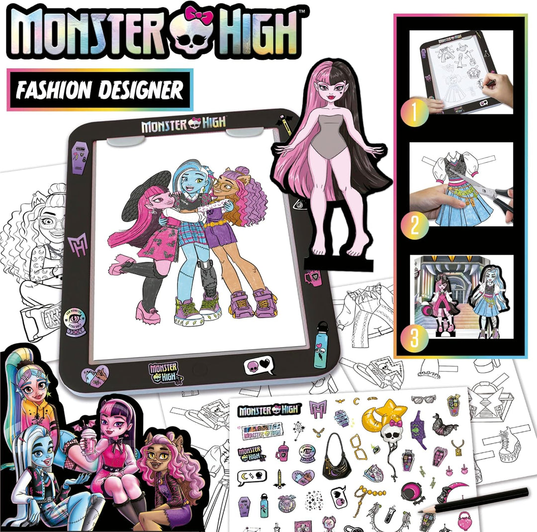 Educa - Monster High Designtafel, Monster High Fashion Designer Styling-Workshop und fordern Sie Ihr