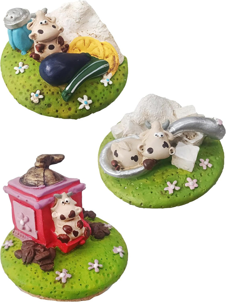 Paolo klare s14009 Set Dosen Funny Alice für Zucker Kaffee und Salz, mehrfarbig, 10 x 10 x 16 cm, 3 