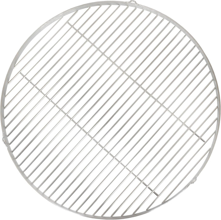 BBQ-Toro Edelstahl Grillrost Rund | Ø 60 cm | Grillgitter mit Seilaufhängung, Hänge Rost für Schwenk