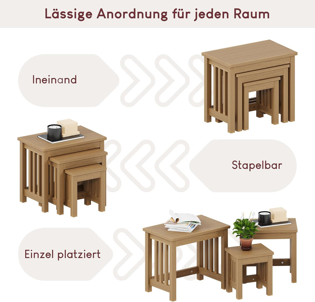 Ashton Verschachtelbare Satztische von Vida Designs