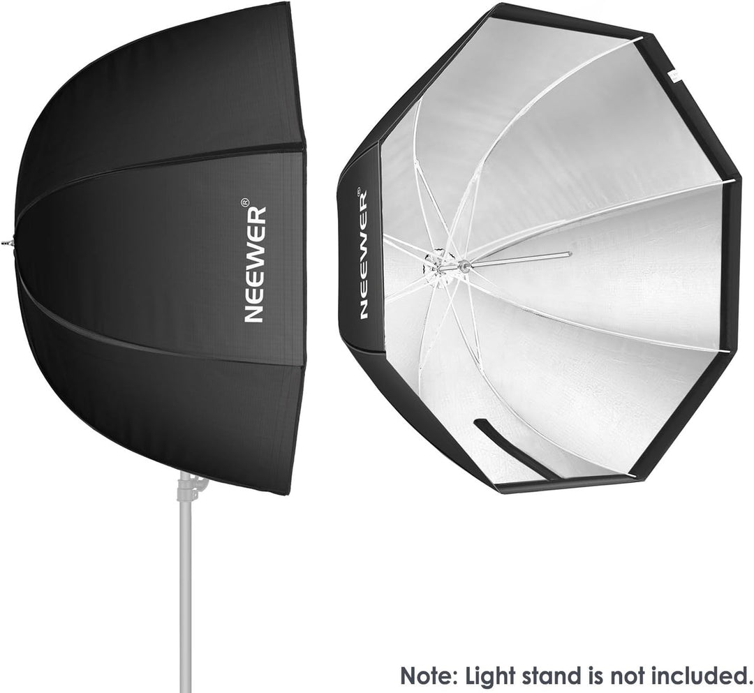 Neewer® 32"/ 80cm Octagonal Schirm-Softbox für Speedlite, Studio-Blitz, Blitzgerät mit Tragetasche f
